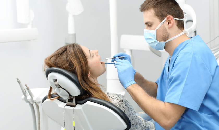 patient visit with best dentist in portlavaca